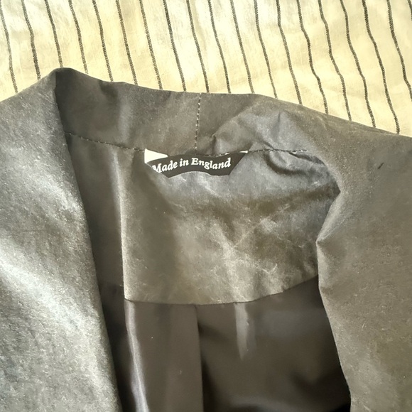 NWOT Marvin Browne Cotton Trench Coat (Made In England) - Picture 3 of 10